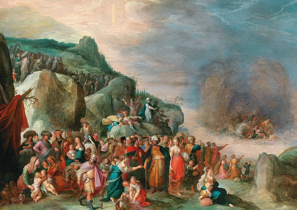 Attraversata del mar Rosso, con Ambrosius Francken II
